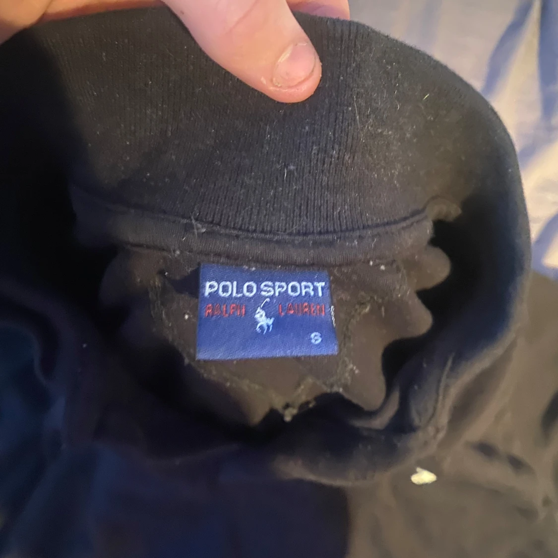 Svart pikétröja från Polo sport/Raphl lauren - 1