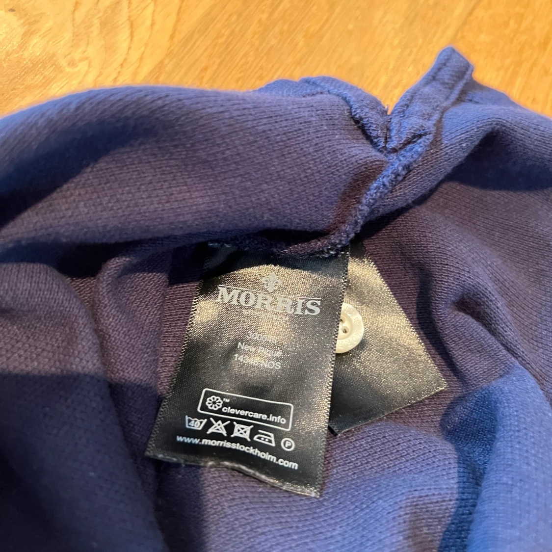 Mörkblå pikétröja från Morris - 4