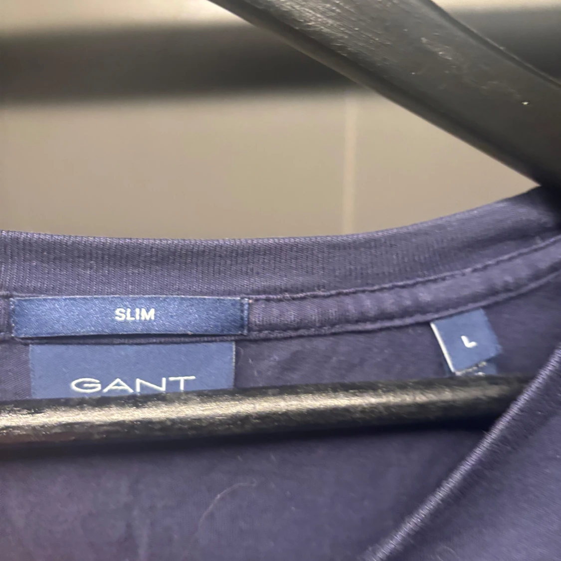 Mörkblå långärmad tröja från Gant - 1