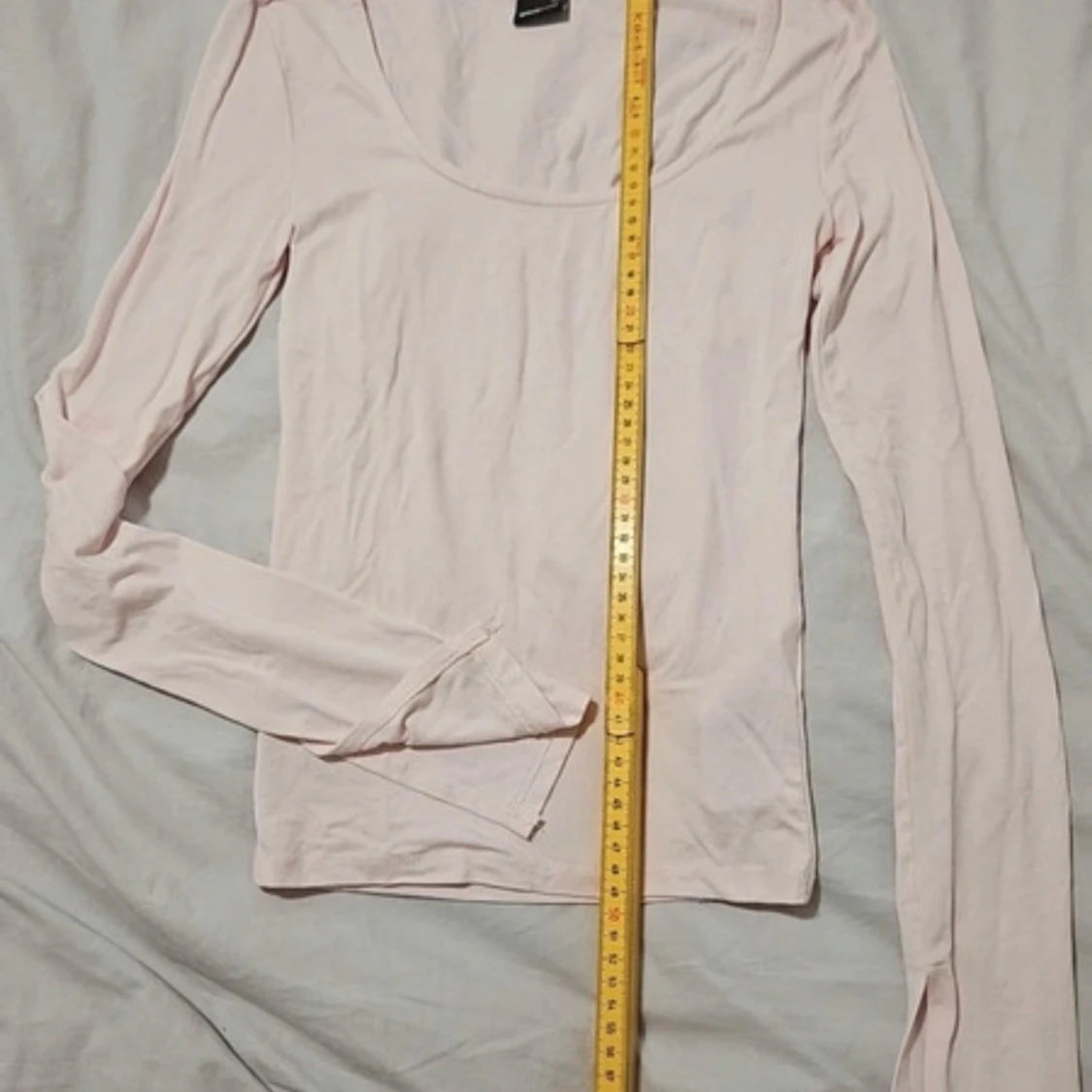 Ljusrosa långärmad topp från Gina Tricot - 2