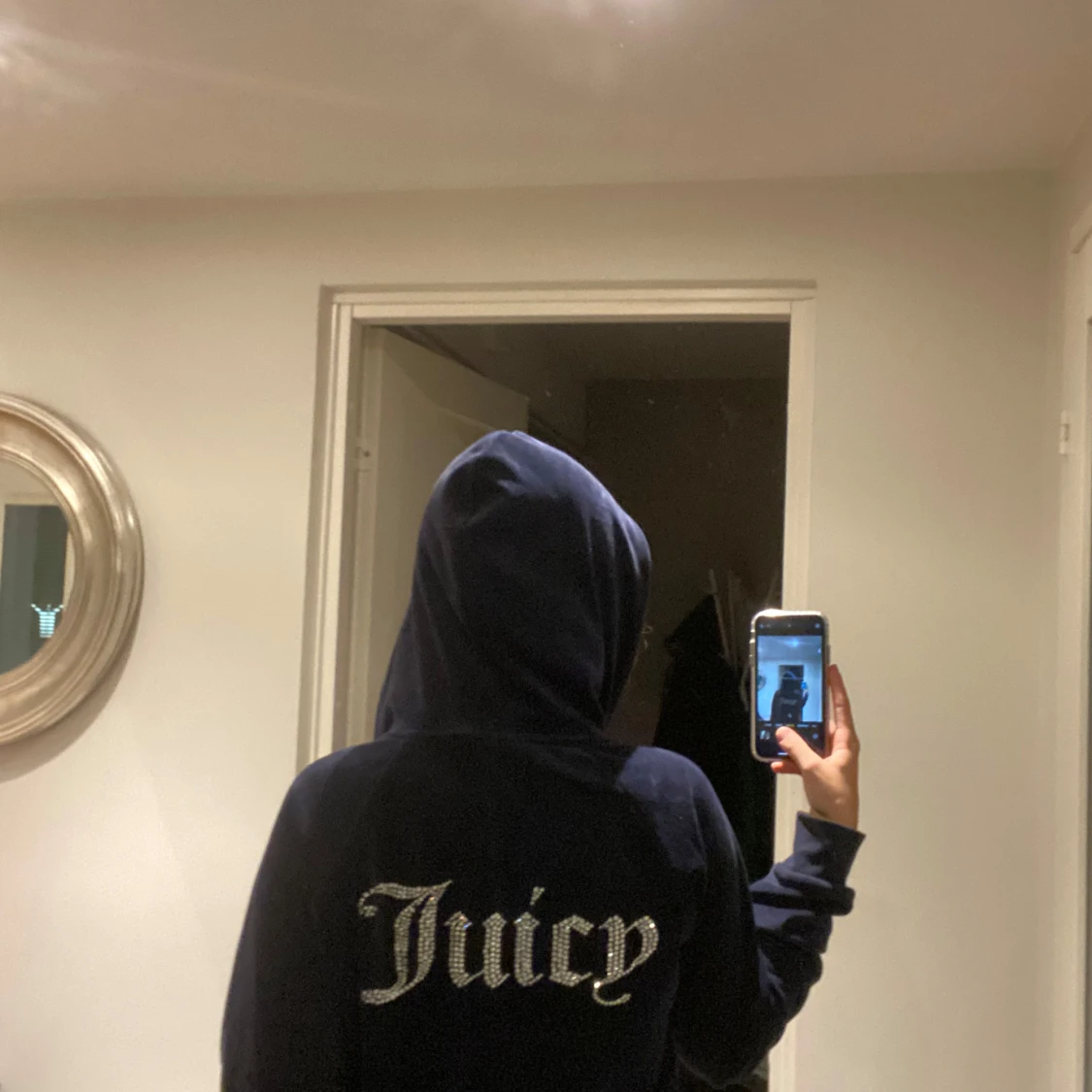 Navy blue Juicy Couture hoodie - 1