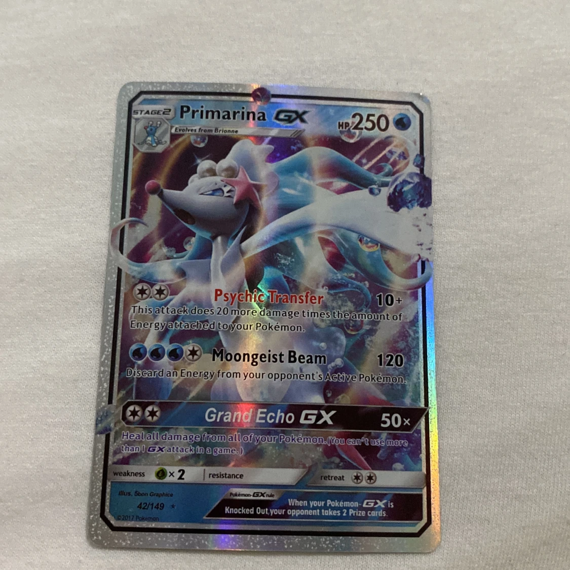 Pokémon GX-kort: Primarina och Drampa - 4
