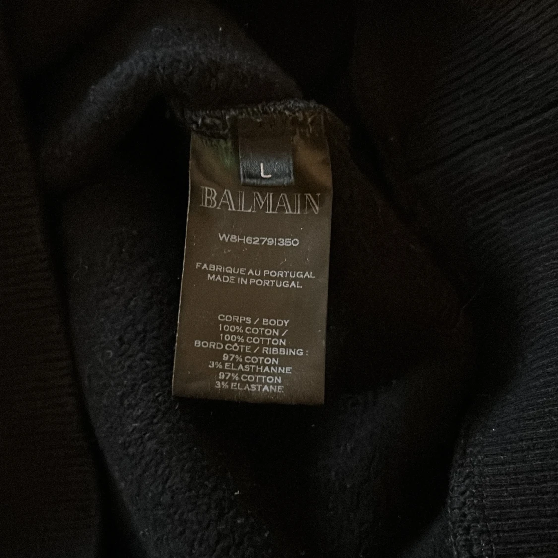 Svart sweatshirt från Balmain - 2