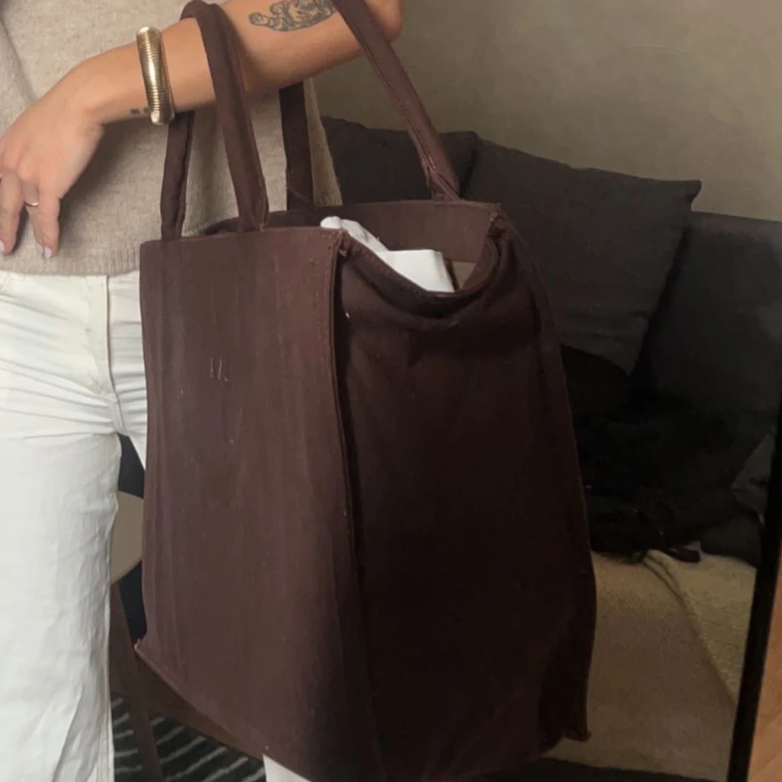 Brun shoppingväska från LXA - 2