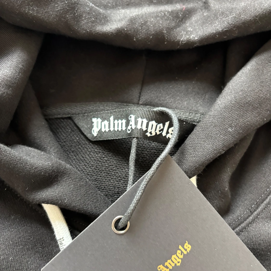 Svart hoodie med nallemotiv från Palm Angels - 1