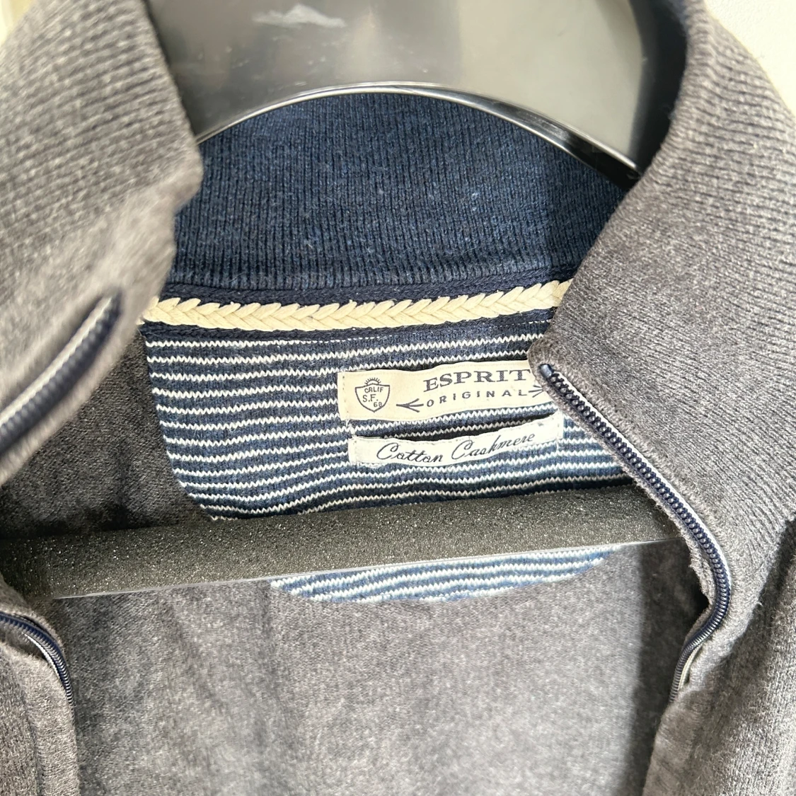 Stickad esprit fullzip - 90