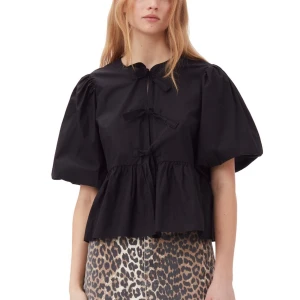 Ganni blus  - Svart ganni blus 
