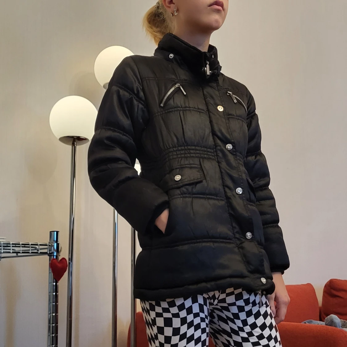 Vinterjacka utan luva