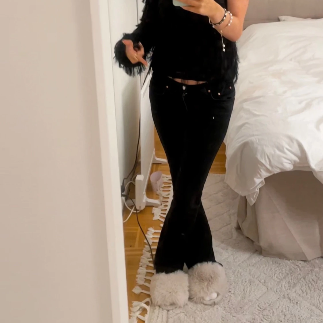 Lågmidjade jeans - 90