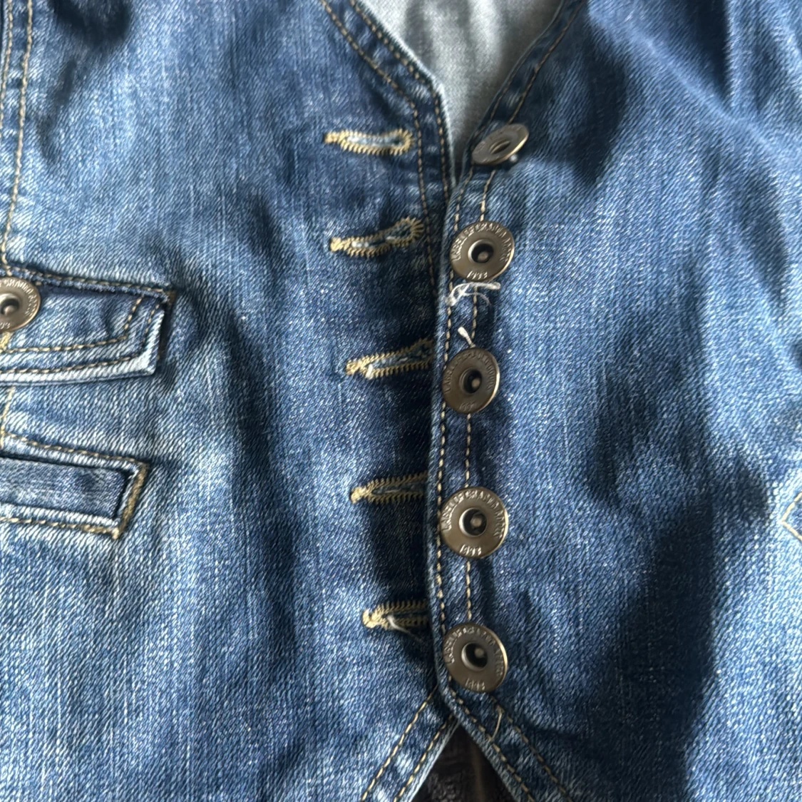 Jeans väst - 90
