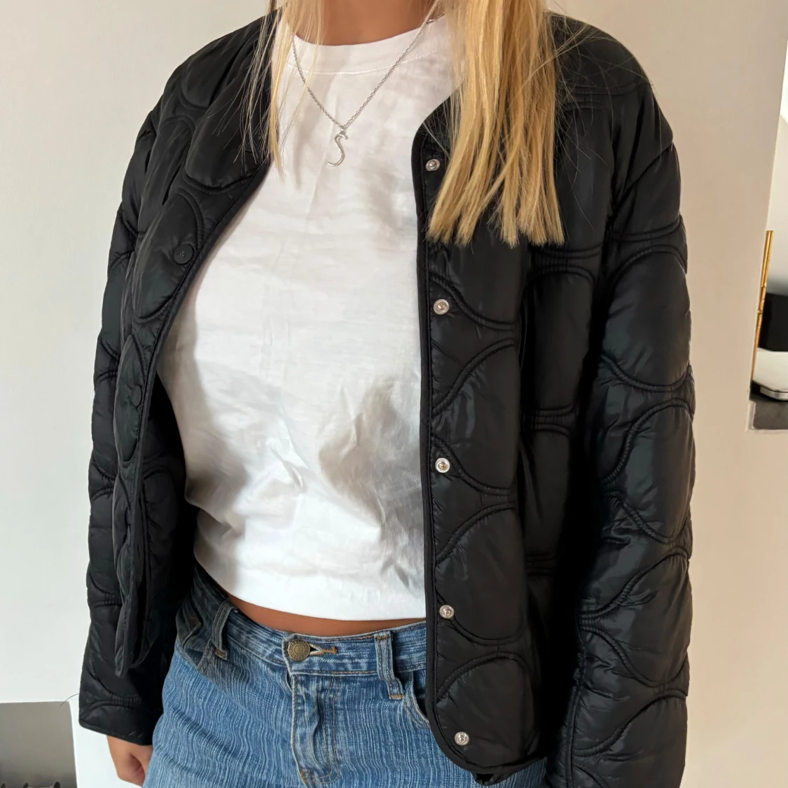 Svart höstjacka - 91