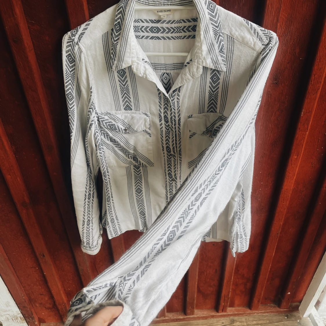 Mönstrad skjorta från River Island - 92