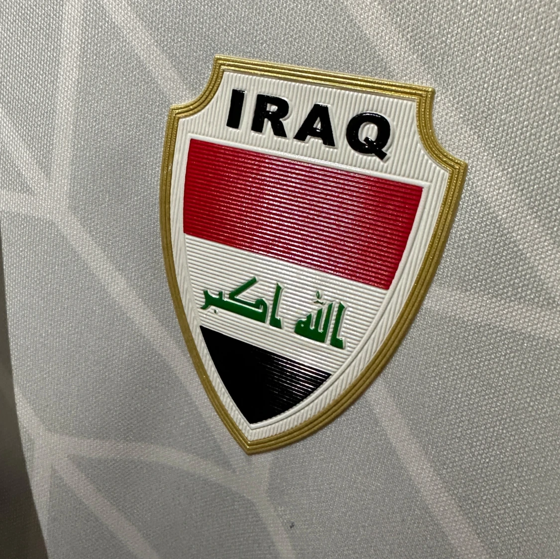 Irak 2024 fotbollströja vit helt ny  - 38