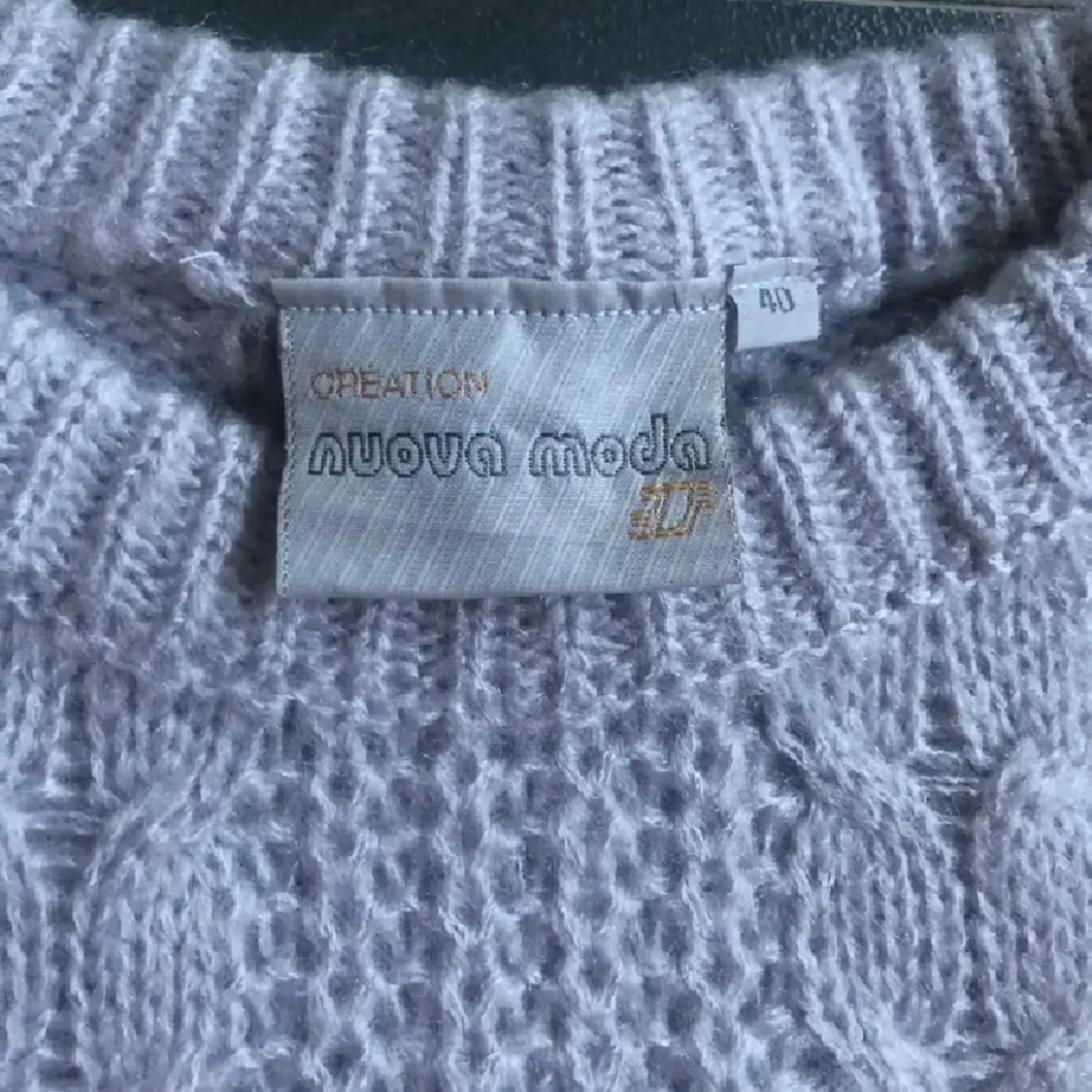 Stickat tröja 40  - 90