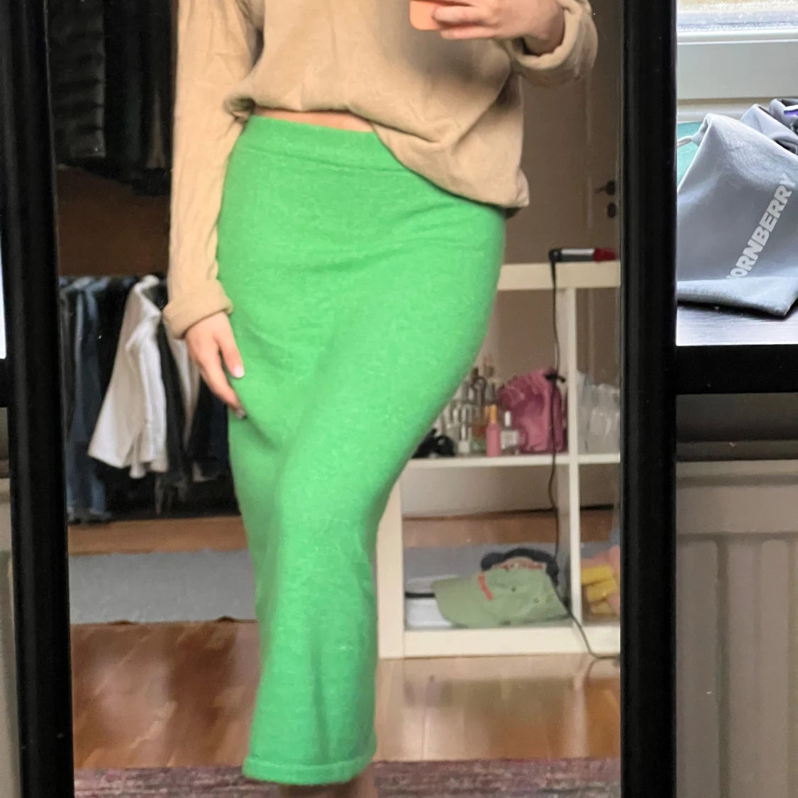 Stickad långkjol - 91