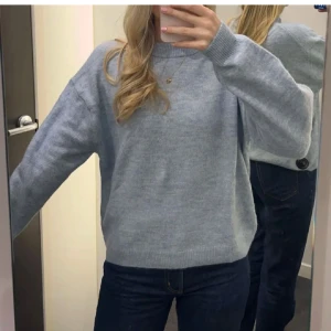 Stickad tröja - Supermysig stickad tröja från hm!🩵