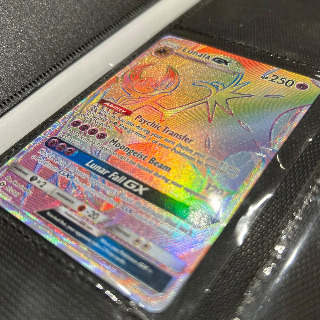 Lunala GX Pokémonkort - 90