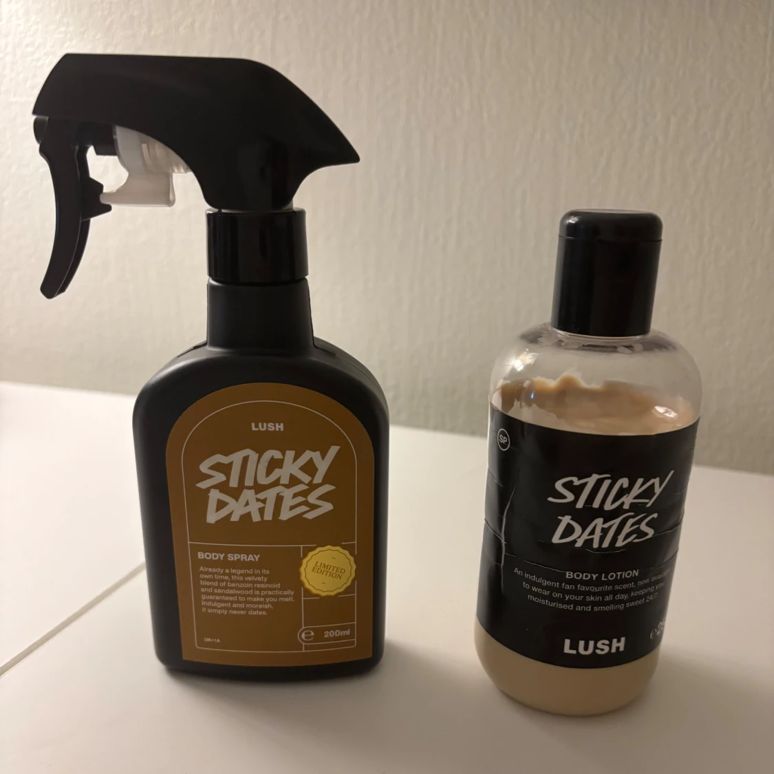 Sticky dates lotion + body spray