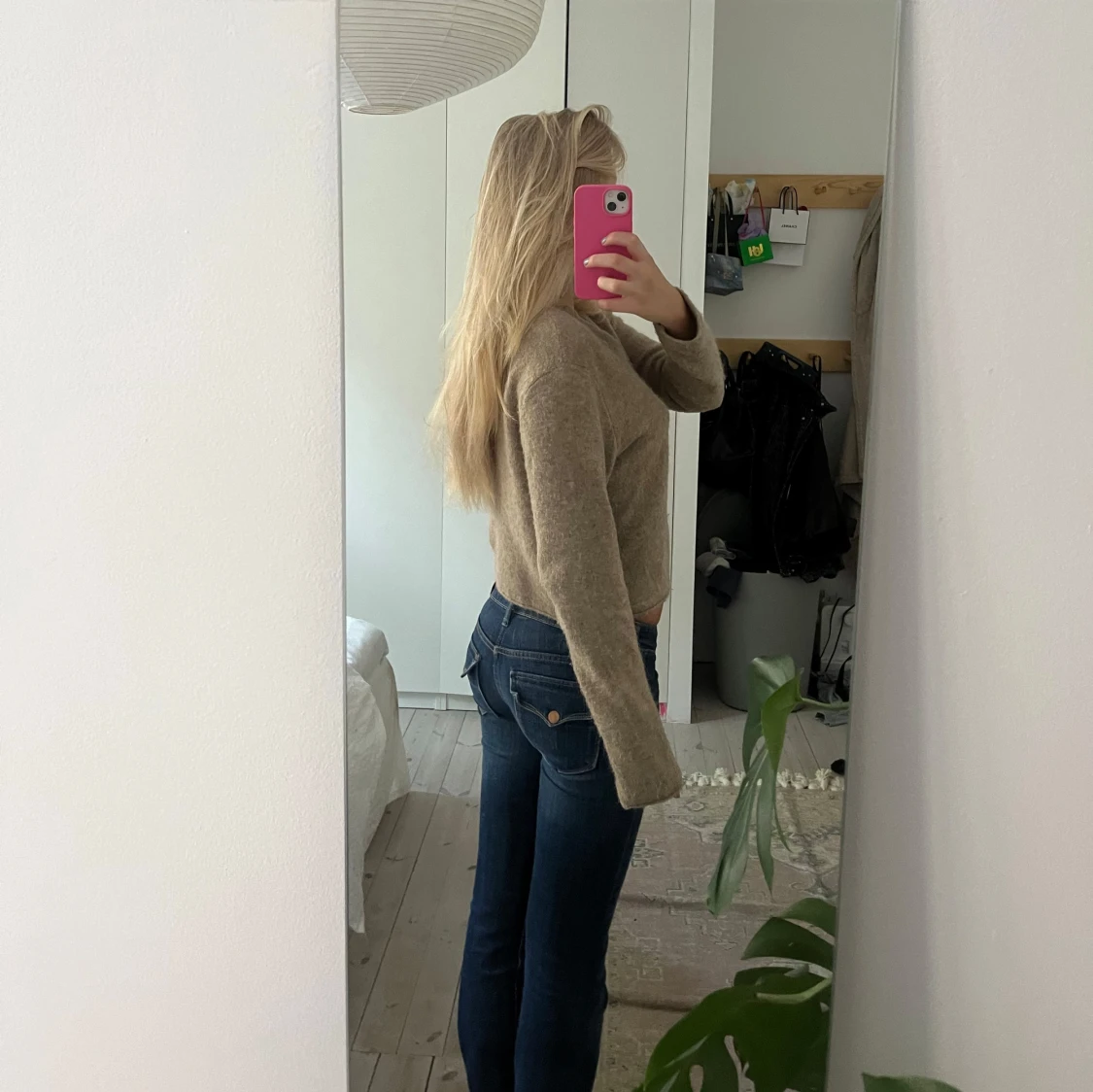 Lågmidjade bootcut jeand - 90