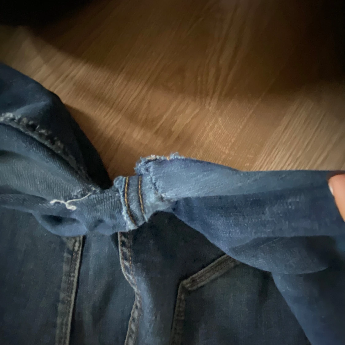 Blå flare jeans från MNG - 93