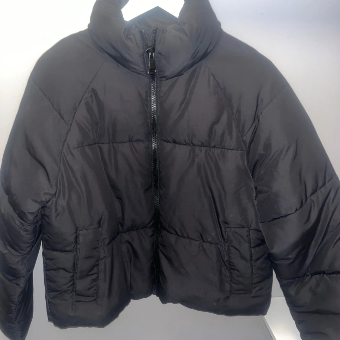 Fluffig vinter jacka 