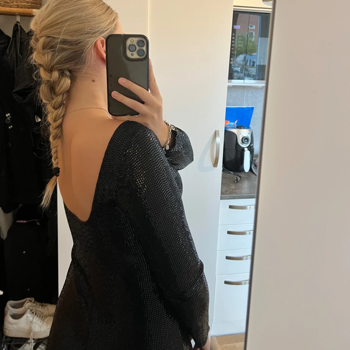 Glitter klänning - 90