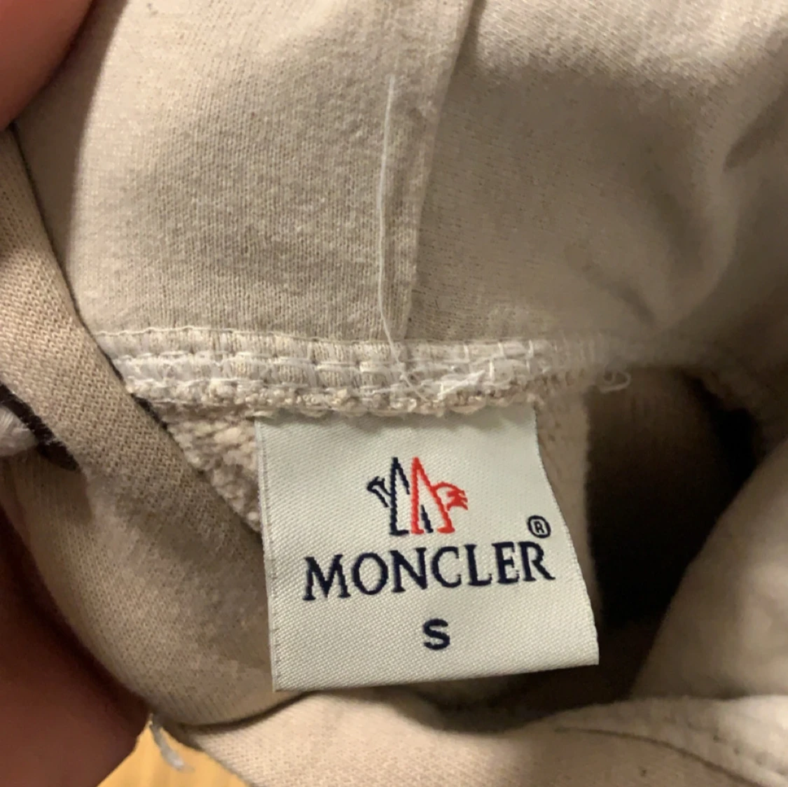 Beige hoodie från Moncler - 90