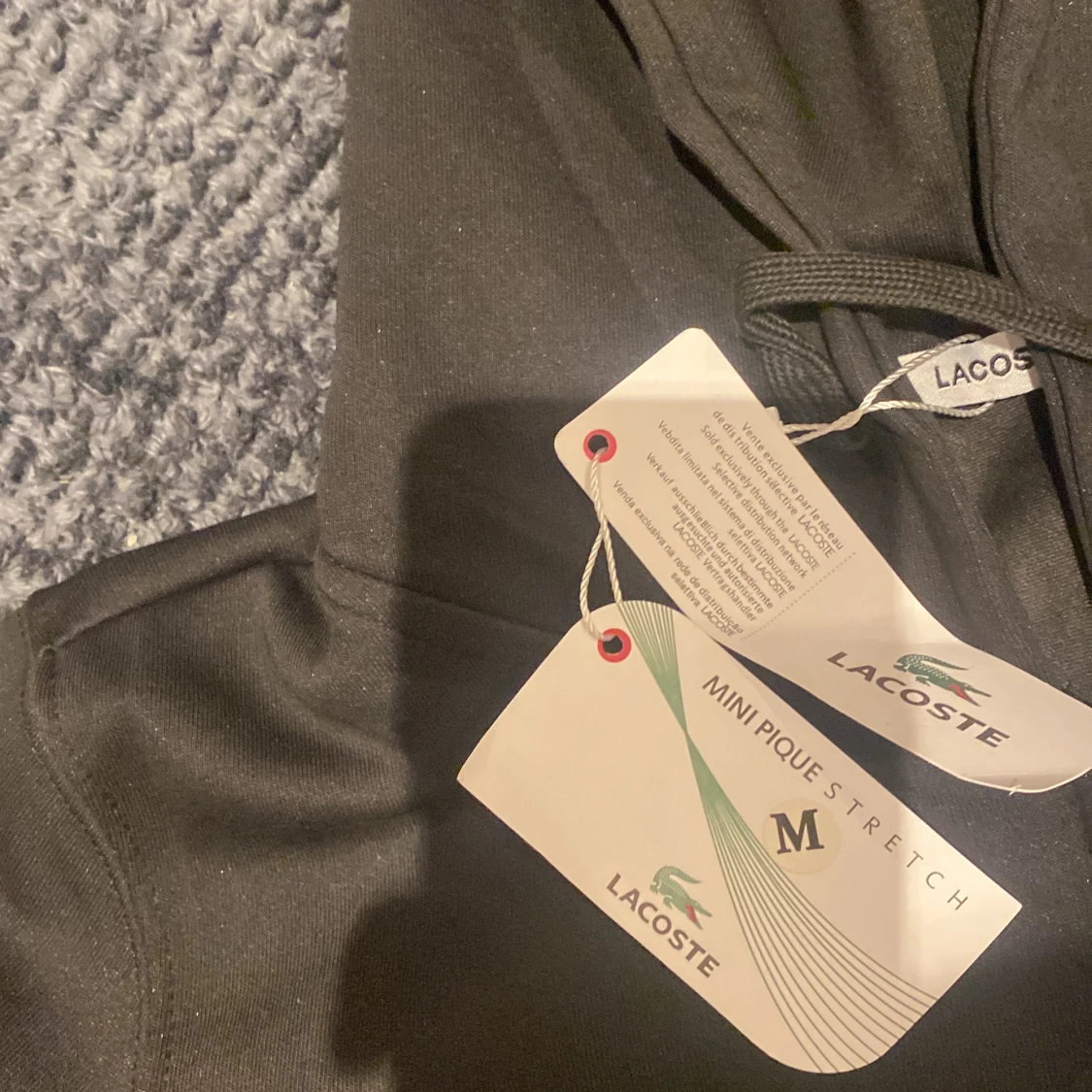 Lacoste hoodie black - 1