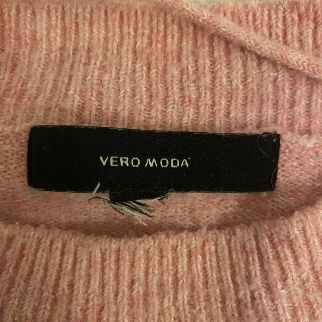Rosa stickad tröja från Vero Moda - 90