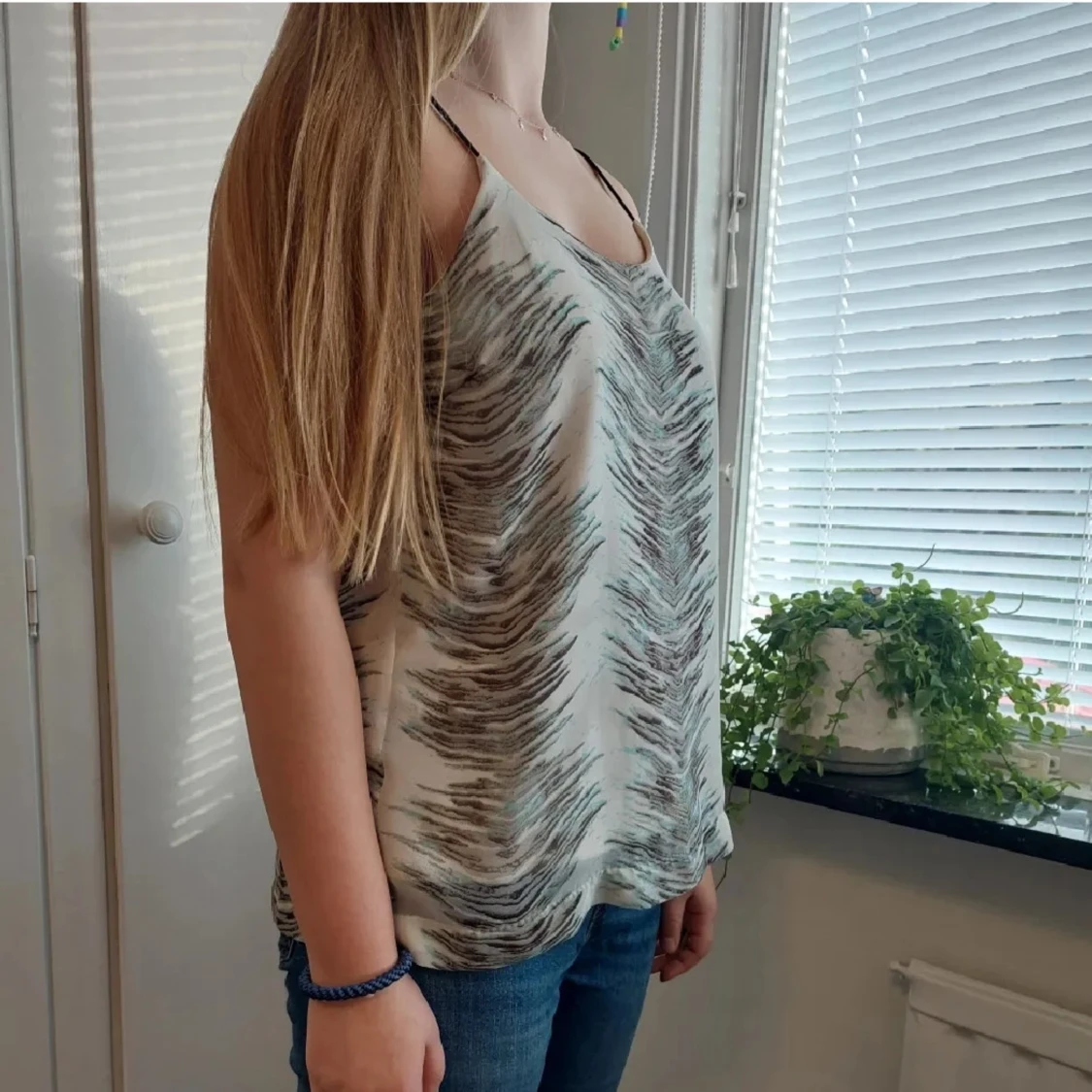 Snygg mönstrad topp!! - 90