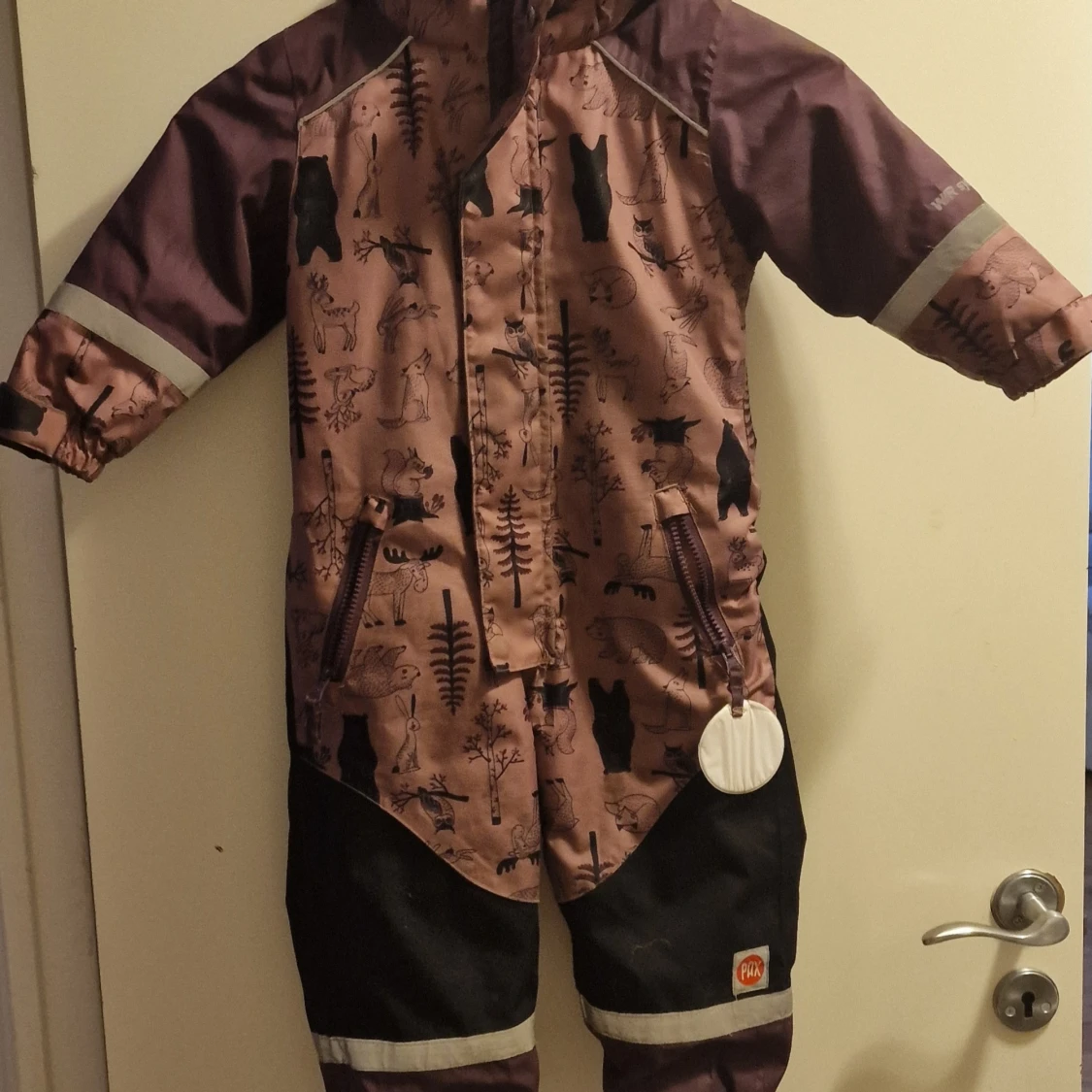 Mönstrad regnjacka från PAX