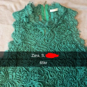 Grön festlig topp - Som ny 