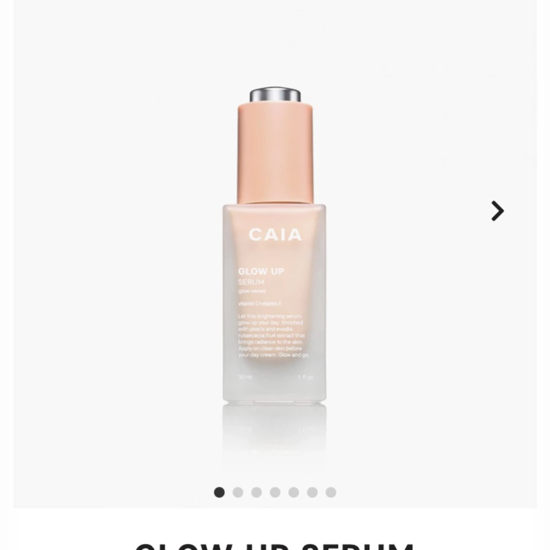 Glow serum och blush - 90