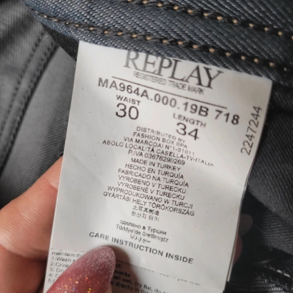 Grå Replay Jeans - 93