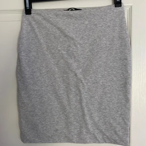 Grå kjol från BikBok - Säljer en grå kjol från BikBok i strl S då den aldrig kommit till användning. Kjolen är 47cm i längd.