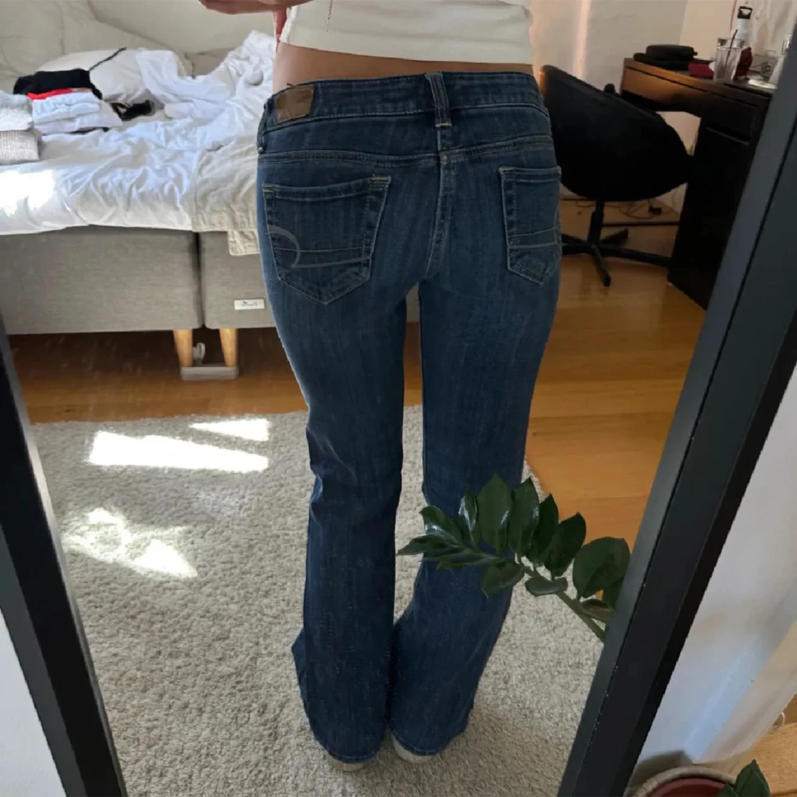 Lågmidjade jeans - 90
