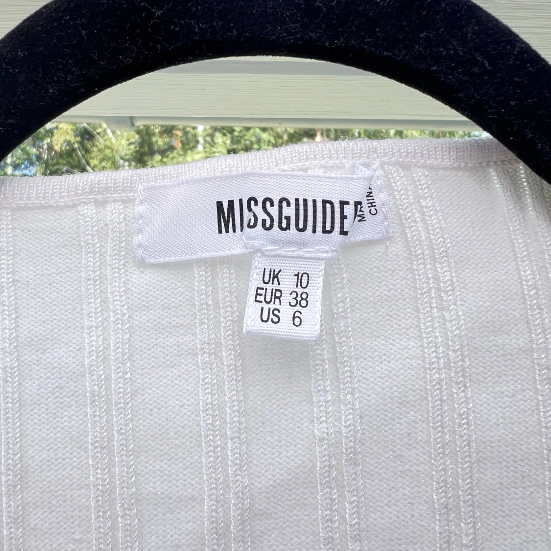 Croppad stickad tröja - 92