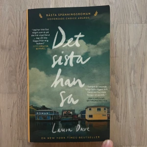Bok - det sista han sa - Den populära boken ”Det sista han sa” av Laura Dave. Mycket bra bok och fint skick också😊