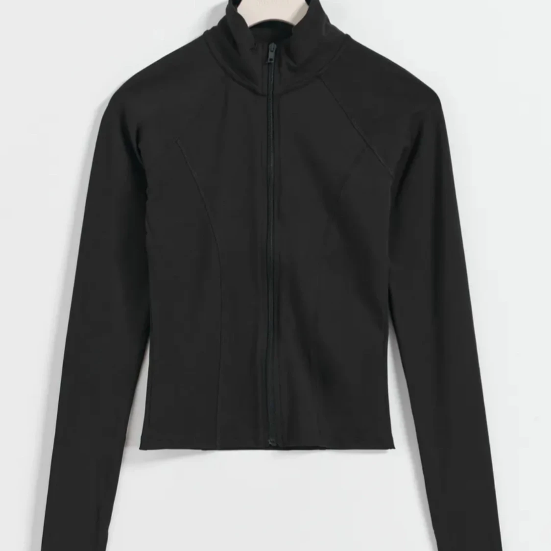 Soft touch zip jacket