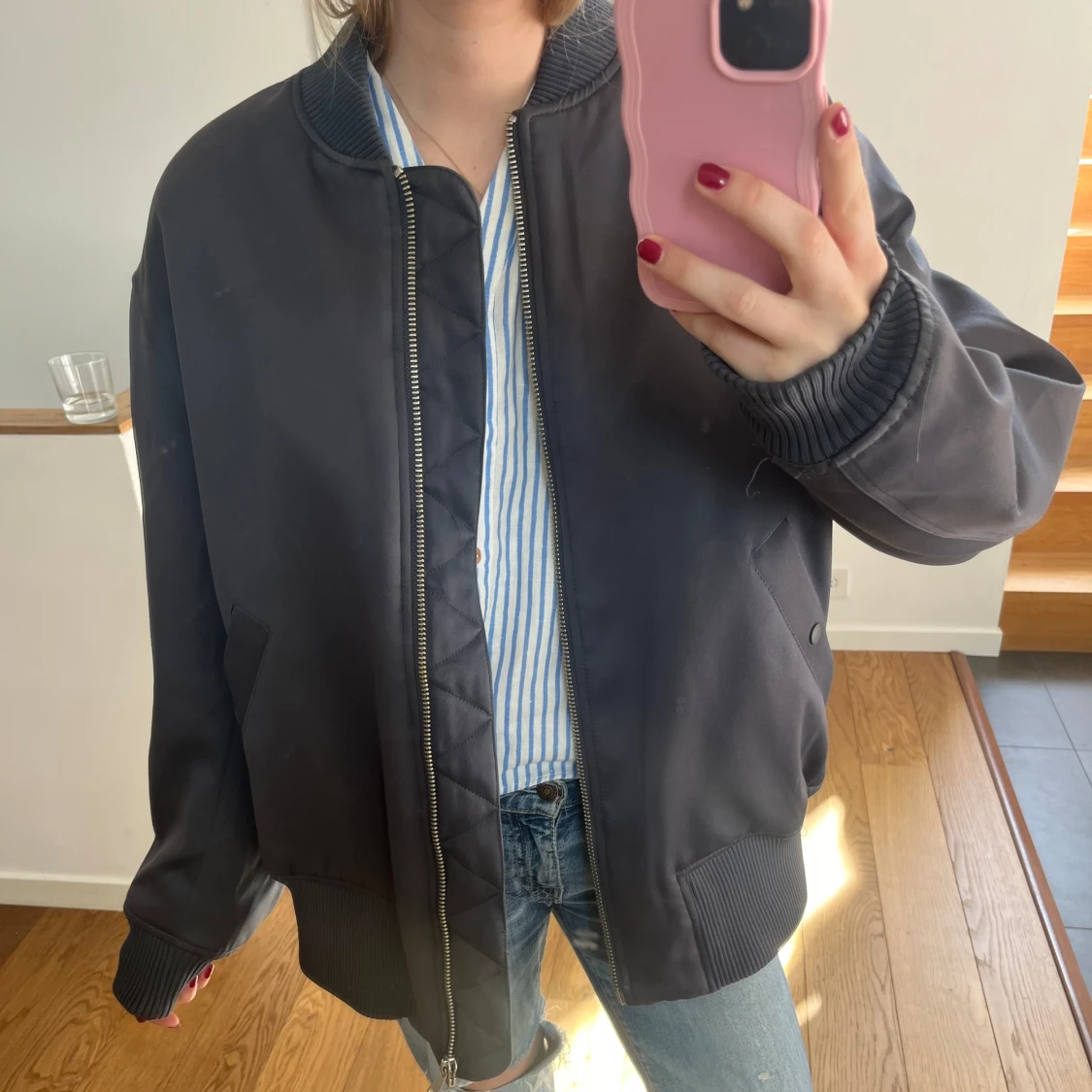 Höst bomber jacka  - 91