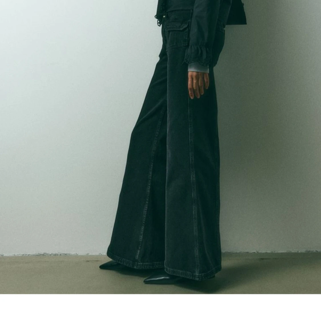 Lågmidjade flare jeans - 90