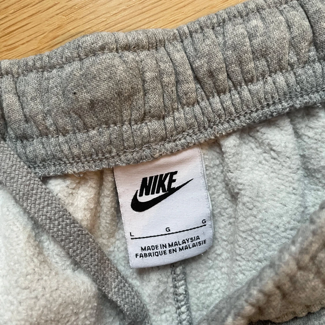 Grå nike mjukisbyxor - 92