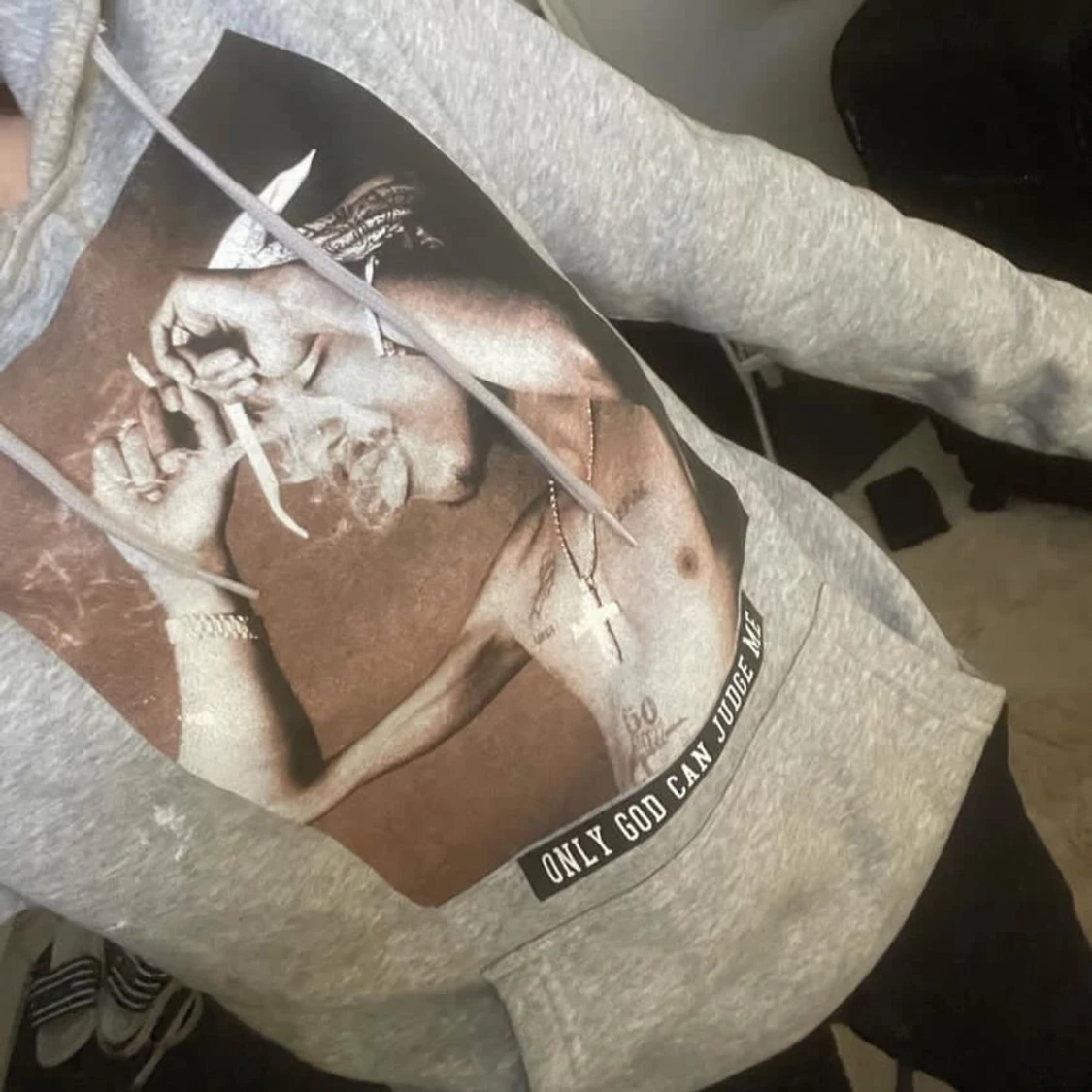 Tupac hoodie - 90