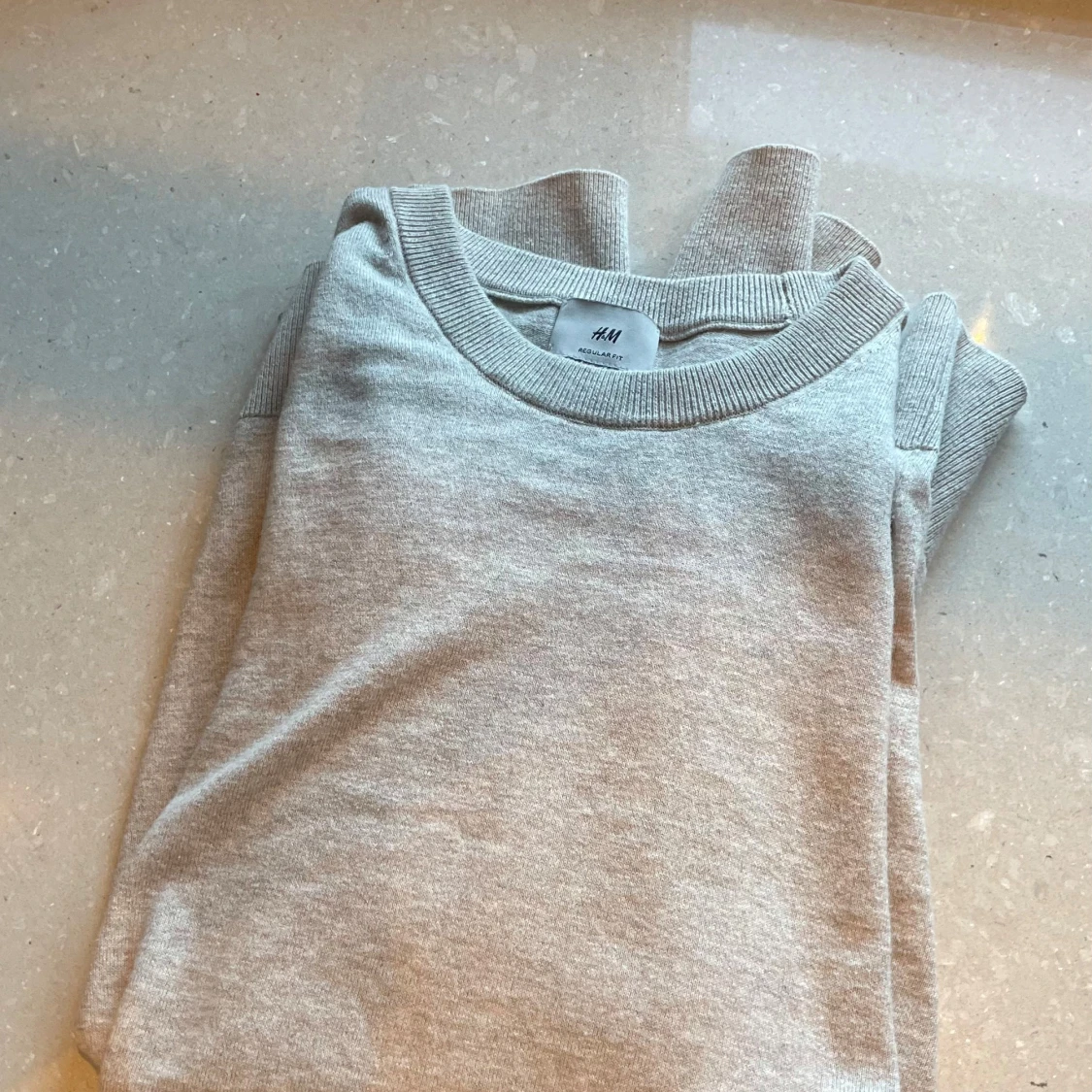 Grå kashmir tröja från H&M - 91