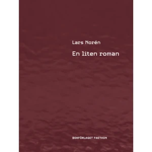 En liten roman (inbunden) - En liten roman är Lars Noréns sista prosaverk. I sin dagbok skriver han den 12 november 2020: »Jag tänker alltmer på en berättelse, så ohygglig att jag inte vet om den går att skriva.« Den ohyggliga berättelsen bakom En liten roman är Lisa Montgomerys öde, en amerikansk kvinna som satt i dödscell när boken skrevs. Hennes brott var att hon 2004 mördade en gravid kvinna och stal fostret. Hennes liv var sedan barn­domen märkt av våld och sexuella övergrepp. En liten roman berättar i parallella tidsplan om Montgomerys liv, som ung flicka och dömd mördare. Manuskriptet låg på Lars Noréns skrivbord när han gick bort. Det var hans uttryckliga önskan att boken skulle utkomma och texten har bearbetats av hans mångåriga redaktör Gunilla Sundén. Lisa Mont­gomery avrättades kort innan författaren dog.    Format Inbunden   Omfång 93 sidor   Språk Svenska   Förlag Bokförlaget Faethon   Utgivningsdatum 2024-09-04   ISBN 9789189728318  