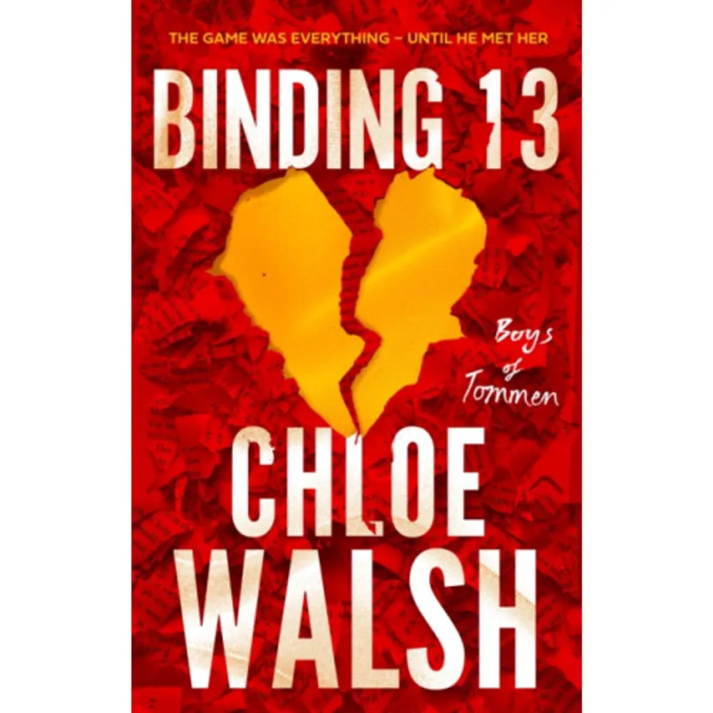 An epic and unforgettable love story begins in Binding 13, the first in the international bestselling and TikTok-phenomenon The Boys of Tommen series, from Chloe Walsh. The power and pain of first love has never been more deeply felt than in Chloe Walsh''s extraordinary stories about the irresistible Boys of Tommen, which will give you the ultimate book hangover.The reader reaction to The Boys of Tommen says it all!''This universe is all consumingChloe Walsh has some serious talent''⭐ ⭐ ⭐ ⭐ ⭐''If you''re looking for a beautifully written, heart wrenching, hilarious book . . . and want one hell of a book hangover, then do yourself a favour and read these pronto''⭐ ⭐ ⭐ ⭐ ⭐''To say I loved this book is an understatement, It has ripped my guts out shattered my heart had me biting my nails with anticipation and bawling like a baby all in one phenomenal read''⭐ ⭐ ⭐ ⭐ ⭐''I adore this world & the found family this series has brought into my life and I don''t know what I was before I read this''⭐ ⭐ ⭐ ⭐ ⭐''Chloe Walsh will always be my number one author''⭐ ⭐ ⭐ ⭐ ⭐.........................They are from opposites sides of the track - but when their two worlds collide, nothing will ever be the same again.Johnny Kavanagh has everything going for himOn the rugby pitch, he''s a force to be reckoned with. Primed for stardom, he''s heading straight for the top. Nothing can possibly get in his way, right? Not even the shy new girl at Tommen College. The one with the sad eyes and hidden bruises. The one that distracts him like no one ever has.Life has never been easy for Shannon Lynch. Bullied and tortured, she arrives at Tommen College mid-way through the school year praying for a fresh start and desperate to shake off the demons that plague her. On her very first day at the prestigious private school, she comes into contact with the notorious Johnny KavanaghThrown through a hoop over her feelings for him, and desperate to keep a low-profile, Shannon finds herself once again the target of bullies as she forms a fragile alliance with rugby''s rising star. Falling into a complicated friendship and grappling with their undeniable chemistry, Johnny and Shannon could never have foreseen the obstacles that will threaten their blossoming relationship . . .........................Want more of Johnny, Shannon and the rest of The Boys of Tommen? Read the rest of the series so far:Binding 13Keeping 13Saving 6Redeeming 6Taming 7 - preorder Claire and Gibsie''s story now!    Format Häftad   Omfång 816 sidor   Språk Engelska   Förlag Little, Brown Book Group   Utgivningsdatum 2023-08-31   ISBN 9780349439259  . Böcker.