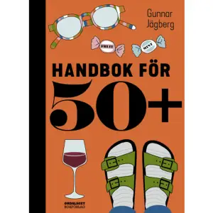 En given present! Att passera 50-års-strecket innebär att lämna ungdomen bakom sig, men glöm för allt i världen inte vilken härlig tid som ligger framför! GUNNAR JÄGBERG hjälper oss att se fördelarna med att vara 50 plus. Med sitt träffsäkra och humoristiska sätt att skriva lockar han till många skratt men även en del eftertänksamhet. Förutom fördelar med att ha passerat 50 innehåller boken även annat som 50-plussare kan känna igen sig i och ha nytta av, så som retroprylar som väcker nostalgi, typiska hobbyer, citat, tips på att ta det lugnt på jobbet, alternativ till Vasaloppet, nostalgiska recept etc. Exempel:  När du är 50 plus kan du vara ganska säker på att aldrig mer behöva visa leg på Systembolaget. Du kan med gott samvete köpa bekväma, fotriktiga skor. Du behöver sannolikt inte oroa dig för att bli kidnappad. Flera av de saker du köper kommer att hålla resten av ditt liv! GUNNAR JÄGBERG är copywriter och har tidigare gett ut böcker som Sverige för nybörjare, Handbok för pensionärer och Handbok för småbarnsföräldrar.    Format Inbunden   Omfång 86 sidor   Språk Svenska   Förlag Ordalaget Bokförlag   Utgivningsdatum 2020-09-14   ISBN 9789174693546  