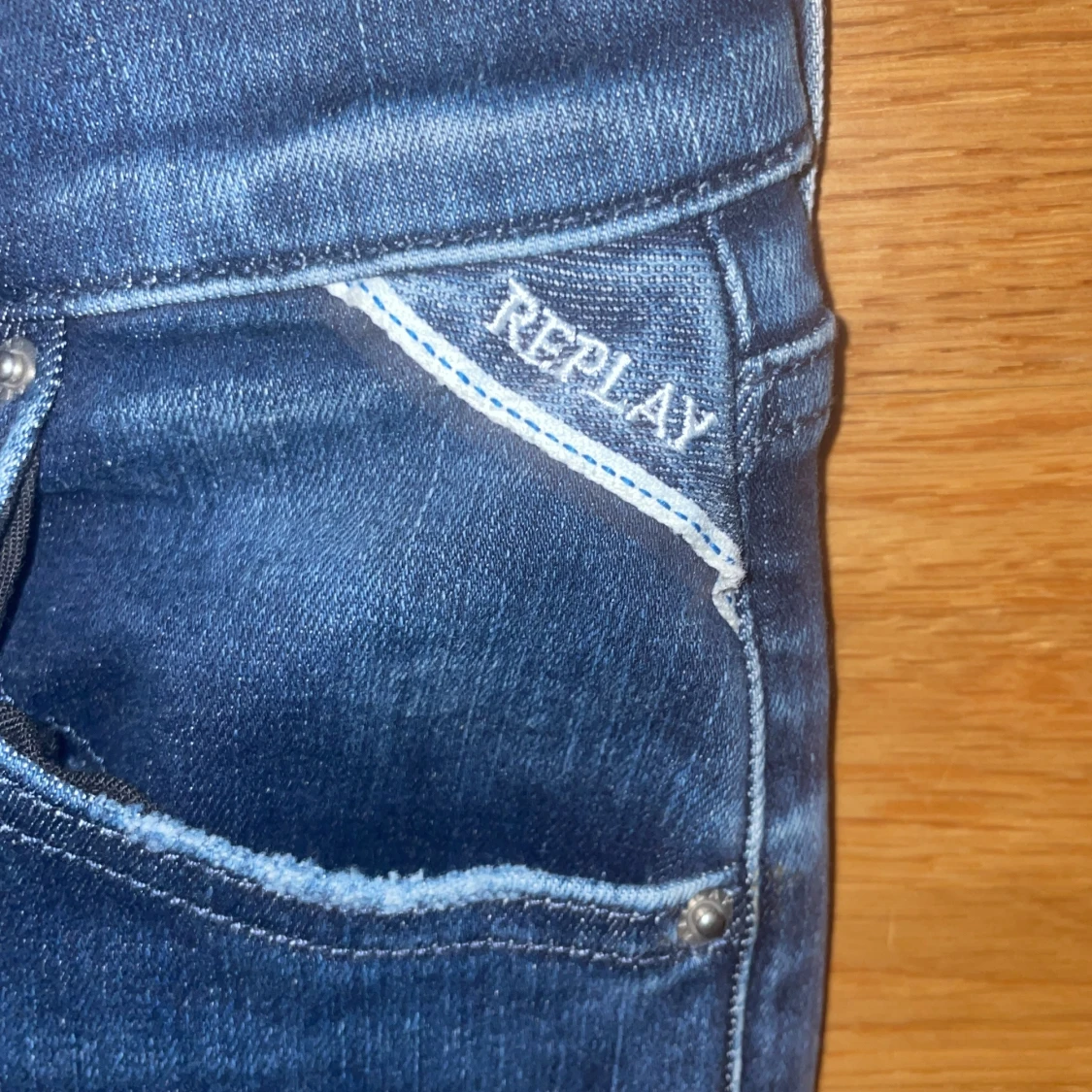 Replay byxor mörkblå  - 90