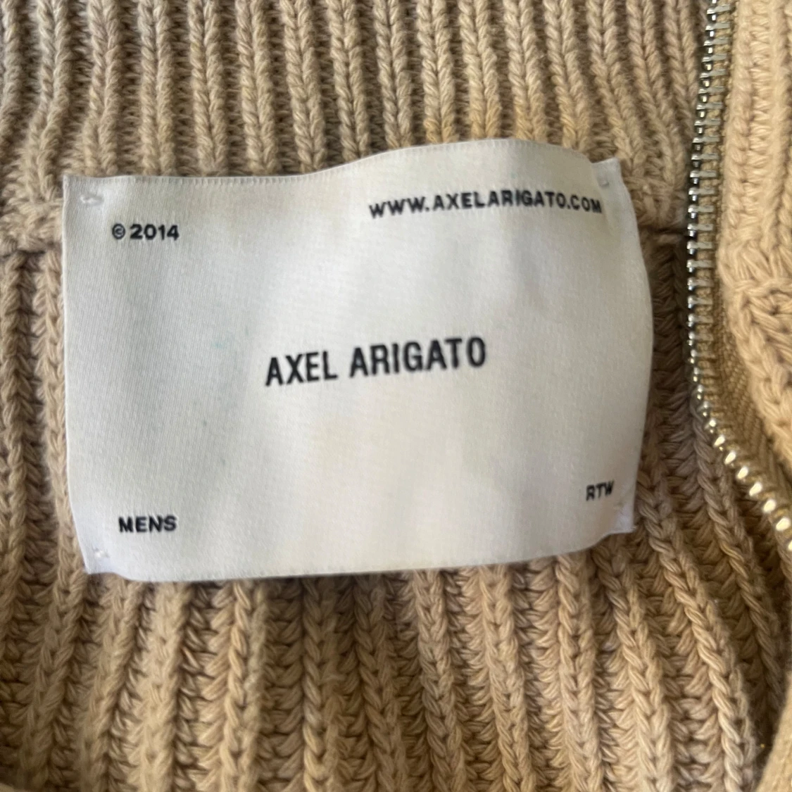 Beige halfzip från arigato - 91