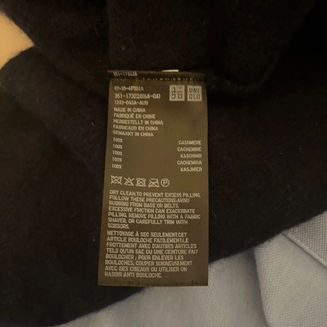 100% Kashmir uniqlo tröja - 92